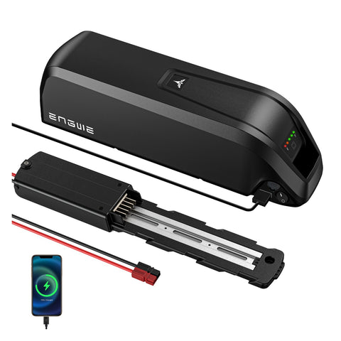Batterie ENGWE M20 13AH - Tension Nominale 48V Rechargeable Lithium-Ion 5 Heures de Temps de Charge - Noir