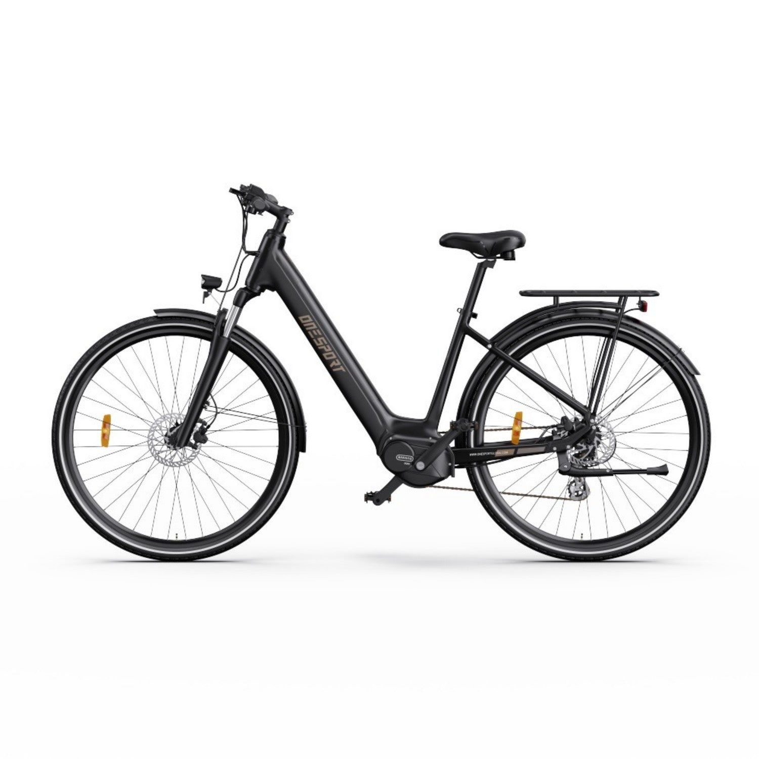 Vélo Électrique ONESPORT OT07 - Moteur 250W Batterie 36V10.4AH Pneus de 27.5 Pouces - Noir
