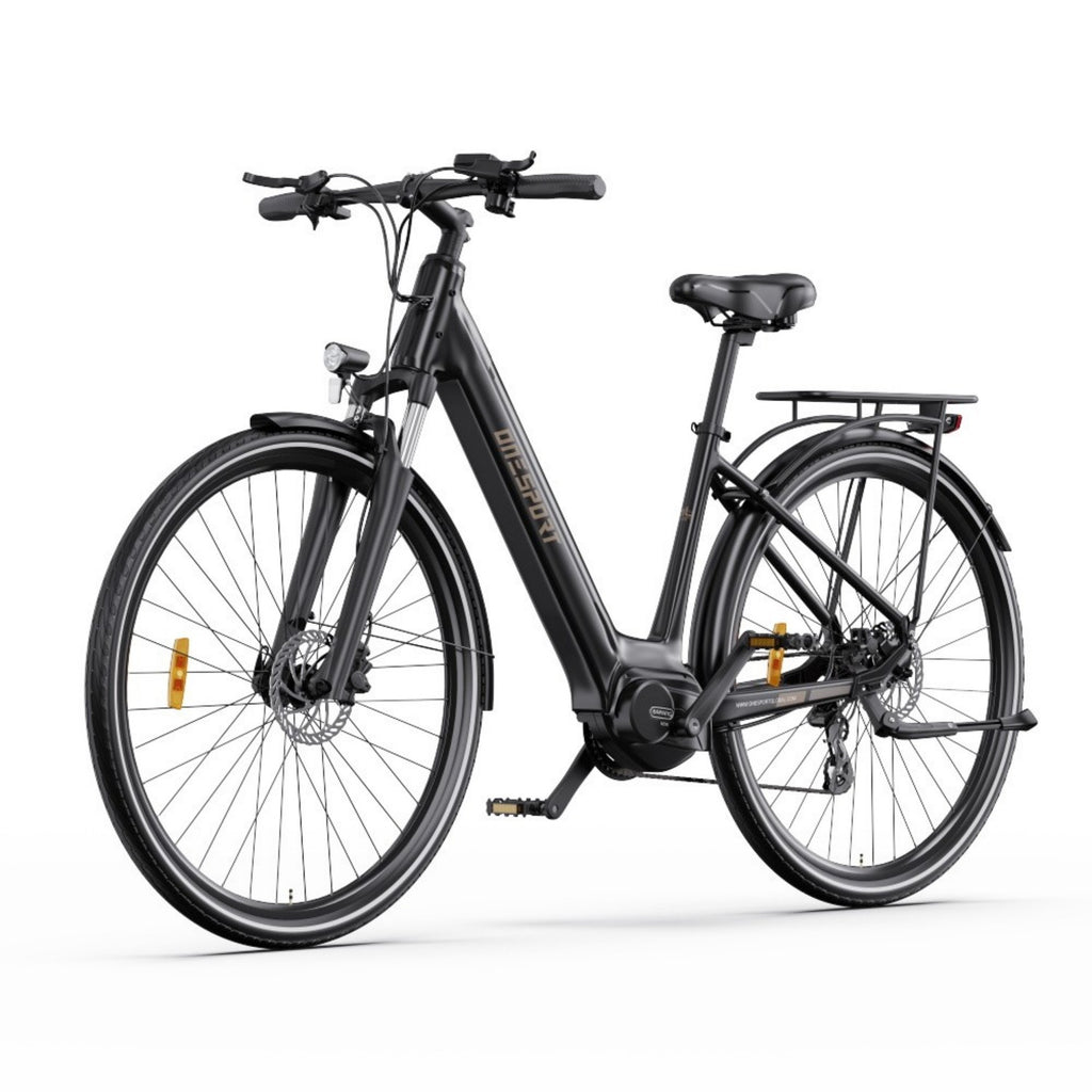 Vélo Électrique ONESPORT OT07 - Moteur 250W Batterie 36V10.4AH Pneus de 27.5 Pouces - Noir