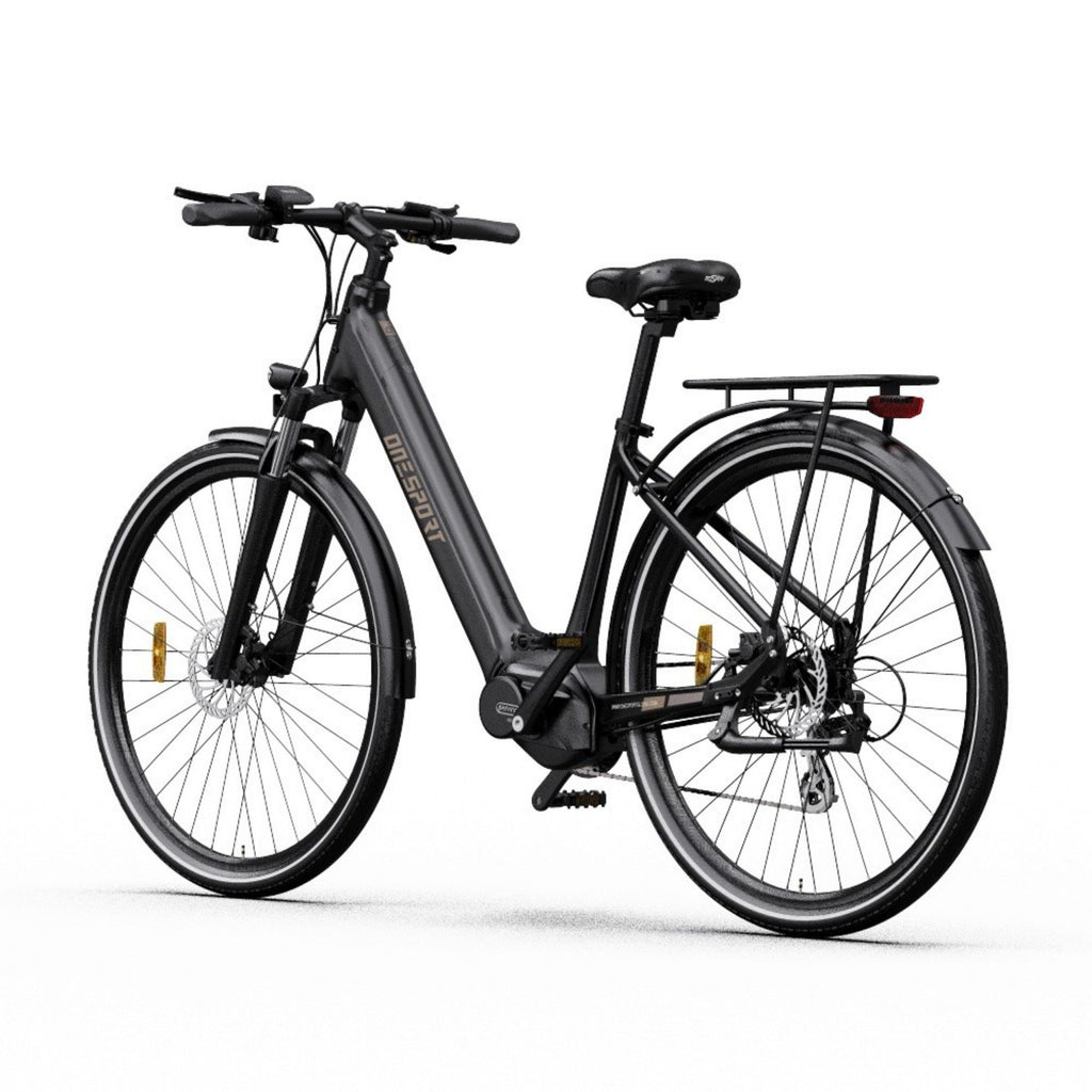 Vélo Électrique ONESPORT OT07 - Moteur 250W Batterie 36V10.4AH Pneus de 27.5 Pouces - Noir