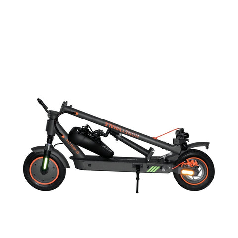 Honey Whale M2MAX-B Trottinette Électrique - Moteur 350W Batterie 36V12.5AH Pneus de 10 Pouces Freins à Disque - Orange
