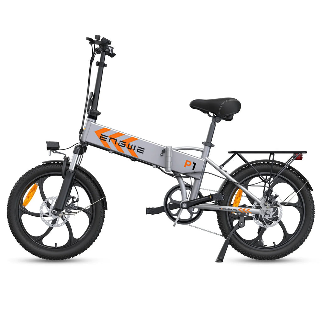 Vélo électrique ENGWE P1 - Pneus 20 Pouces  250W Batterie 36V13AH Frein à Disque Mécanique  - Argent