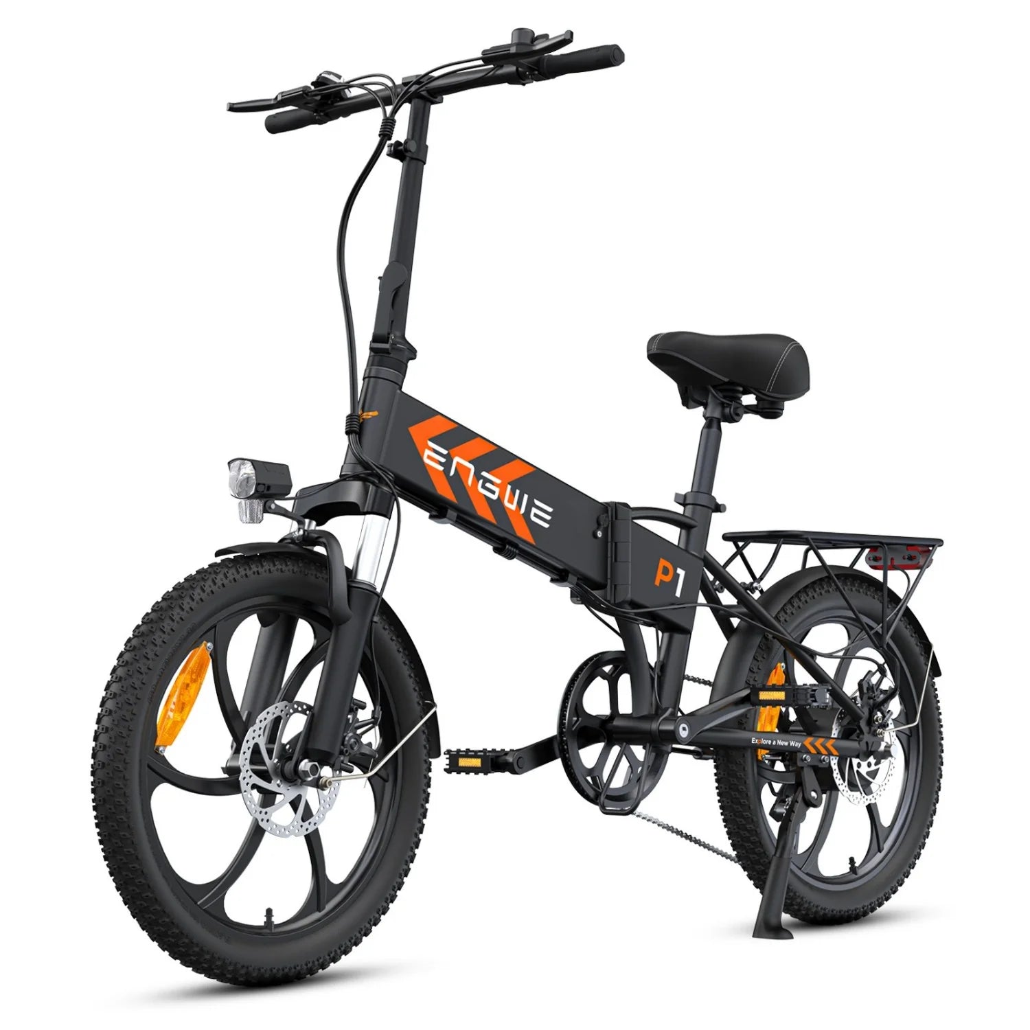 Vélo électrique ENGWE P1 - Pneus 20 Pouces  250W  Batterie 36V 13AH Frein à Disque Mécanique  - Noir