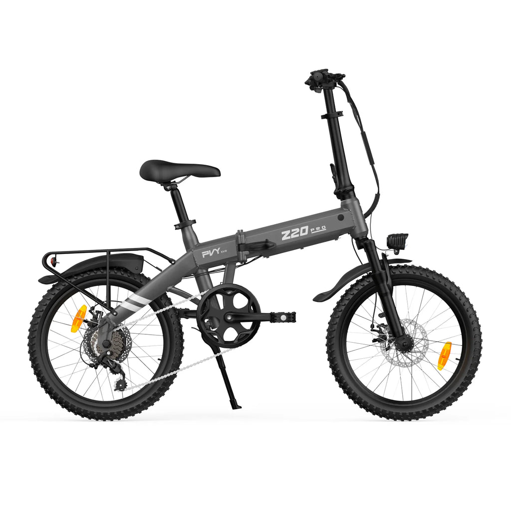 PVY Z20 PRO EVO Vélo Électrique - 250W Moteur 36V14.5AH Batterie  20 Pouces Pneus Freins à Disques Mécaniques - Gris