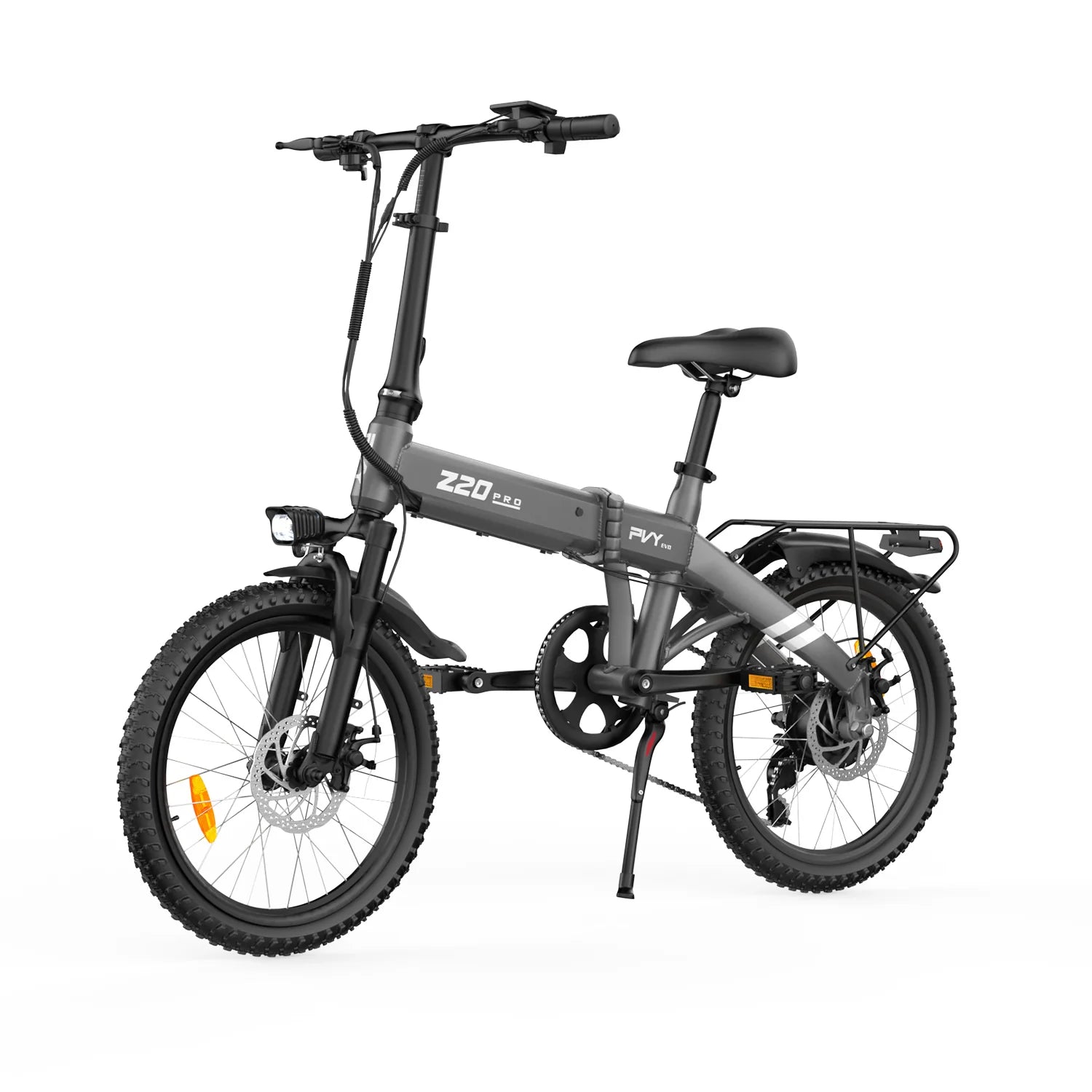 PVY Z20 PRO EVO Vélo Électrique - 250W Moteur 36V14.5AH Batterie  20 Pouces Pneus Freins à Disques Mécaniques - Gris