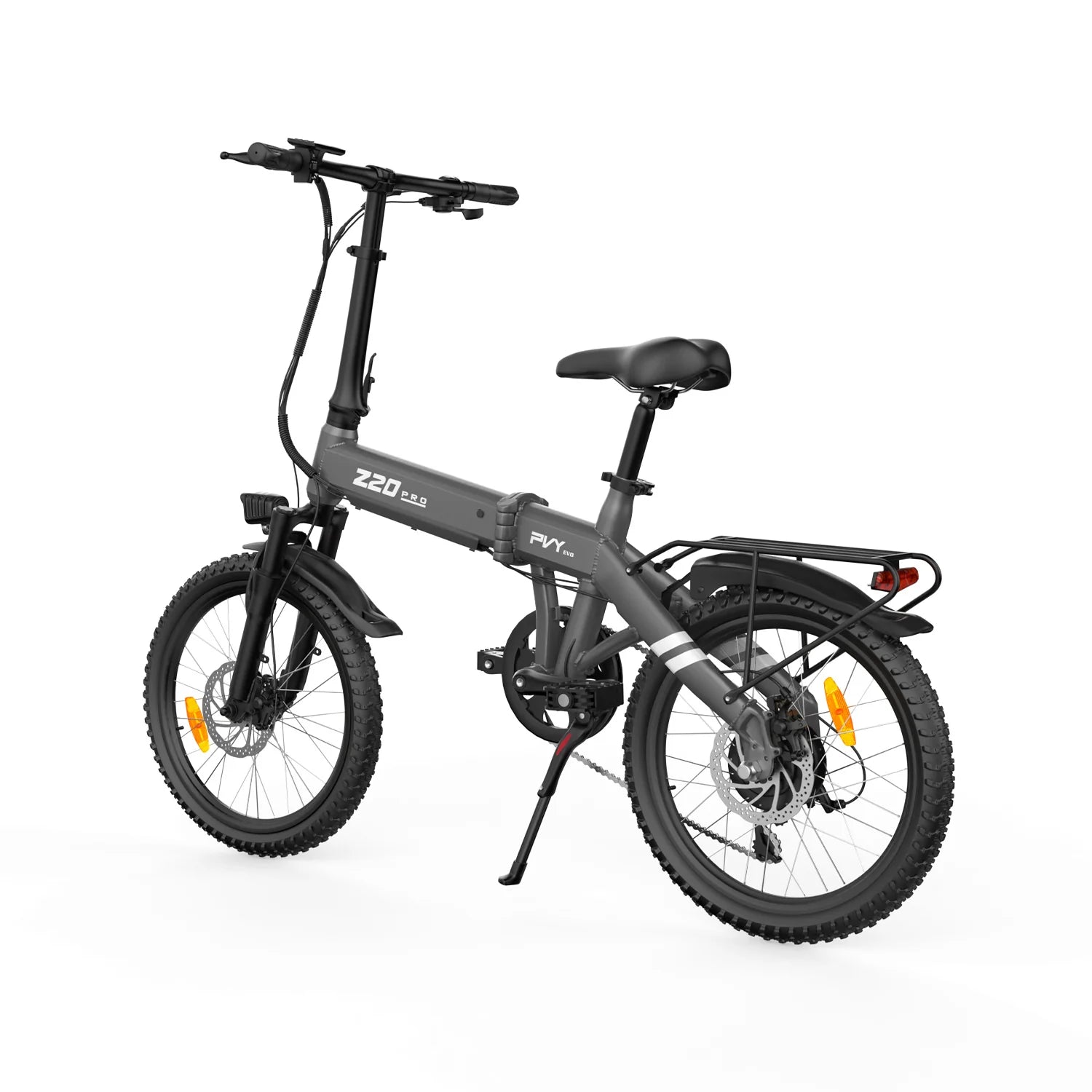 PVY Z20 PRO EVO Vélo Électrique - 250W Moteur 36V14.5AH Batterie  20 Pouces Pneus Freins à Disques Mécaniques - Gris