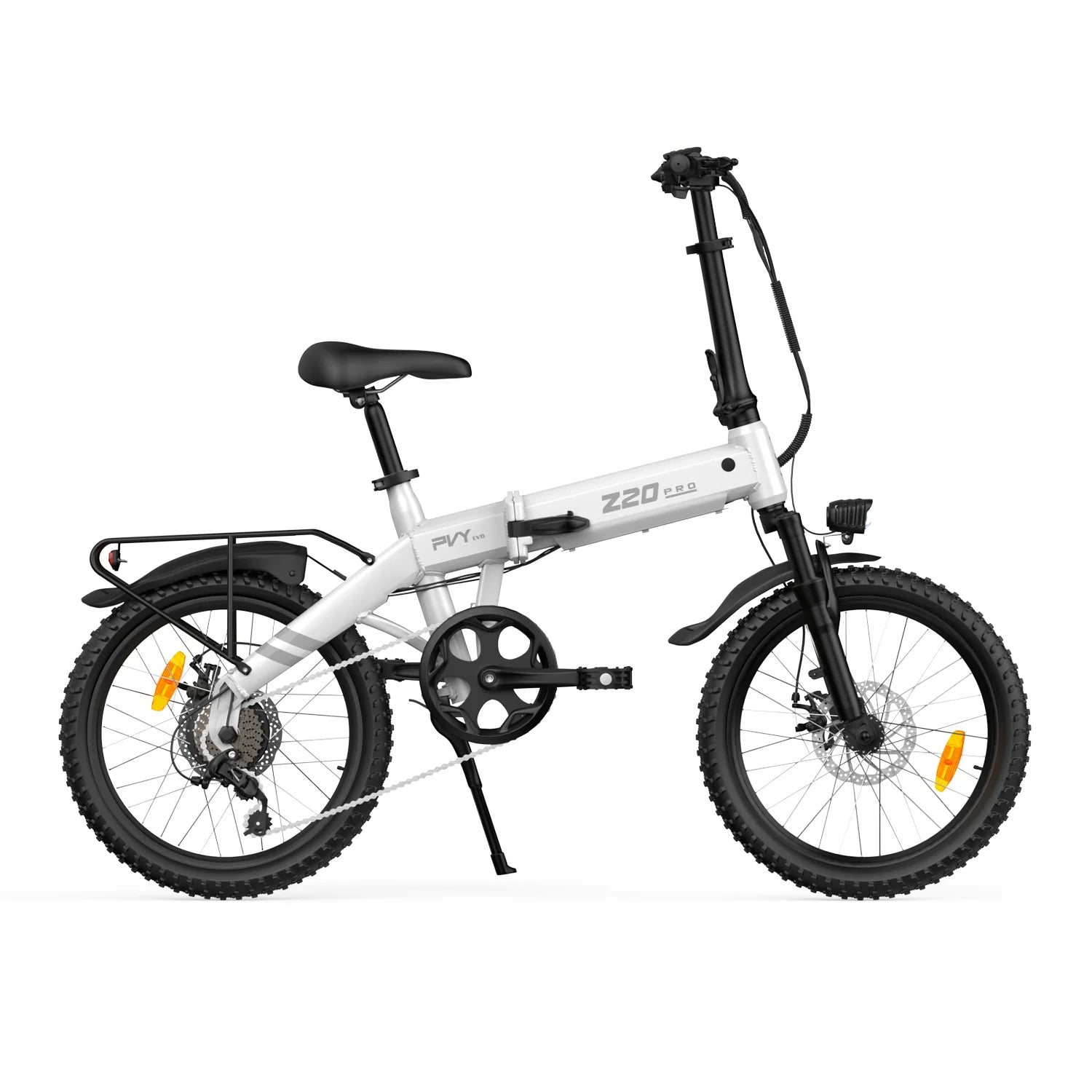 PVY Z20 PRO EVO Vélo Électrique - 250W Moteur 36V14.5AH Batterie  20 Pouces Pneus Freins à Disques Mécaniques - Blanc