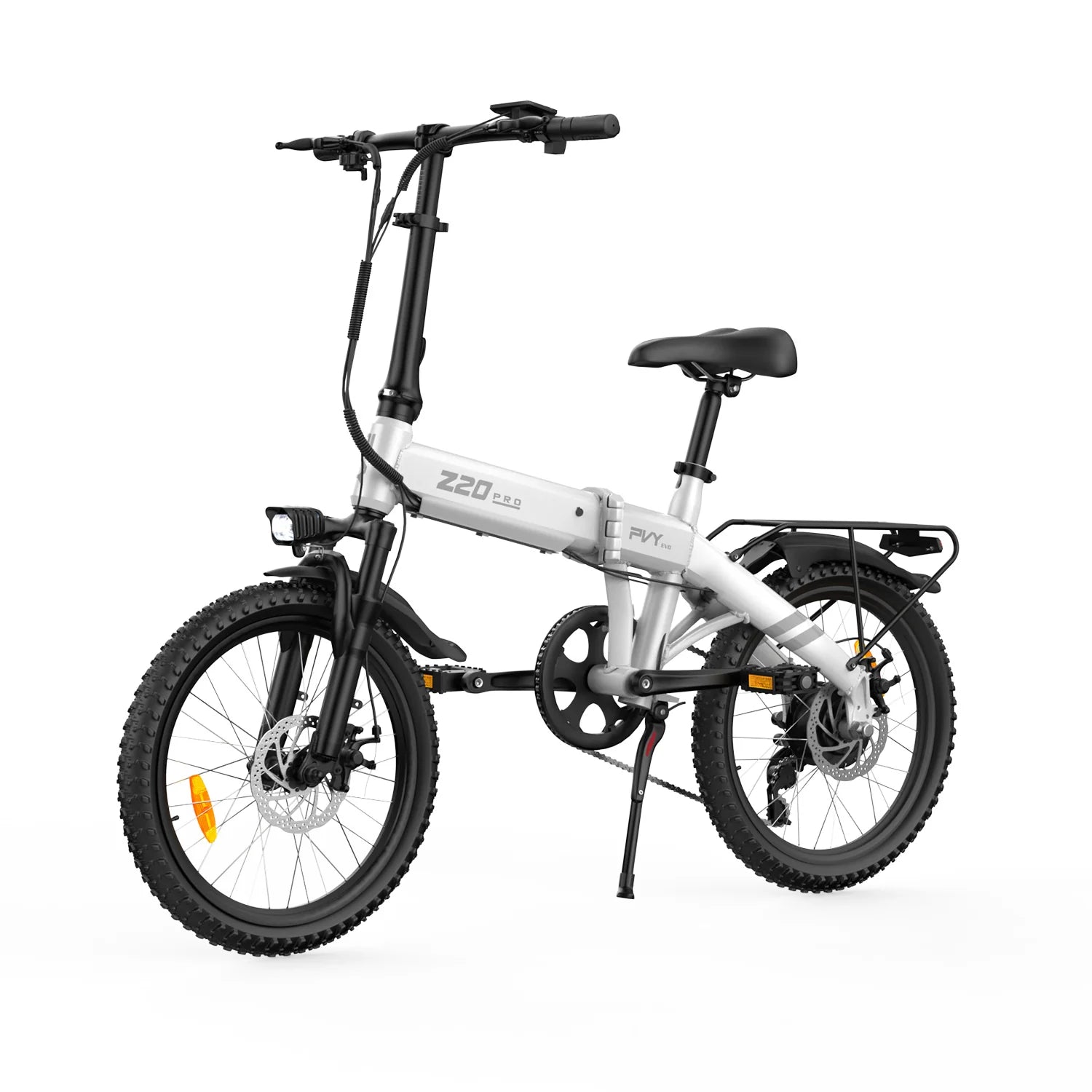 PVY Z20 PRO EVO Vélo Électrique - 250W Moteur 36V14.5AH Batterie  20 Pouces Pneus Freins à Disques Mécaniques - Blanc