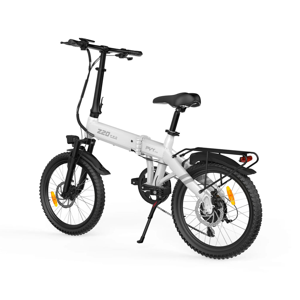 PVY Z20 PRO EVO Vélo Électrique - 250W Moteur 36V14.5AH Batterie  20 Pouces Pneus Freins à Disques Mécaniques - Blanc