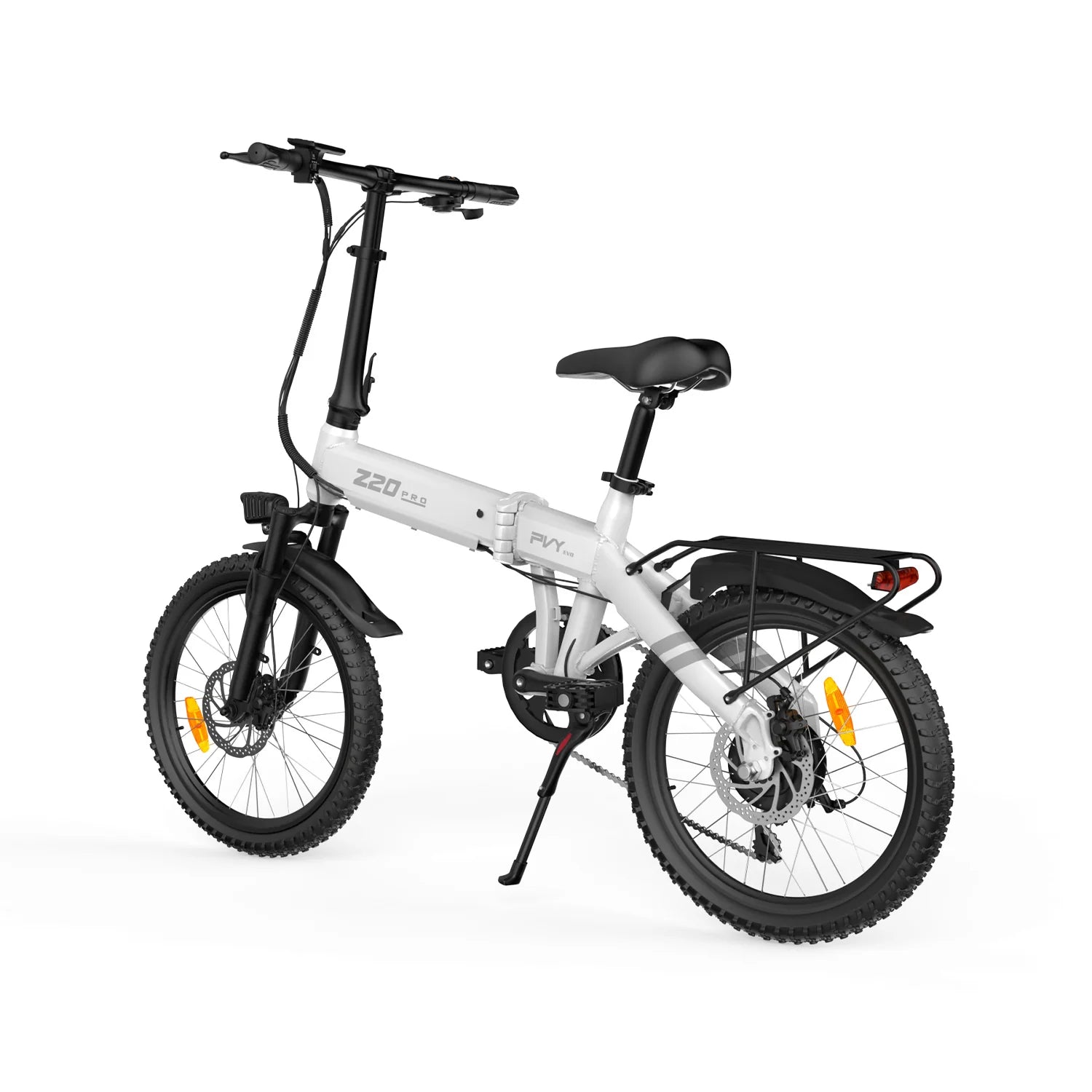 PVY Z20 PRO EVO Vélo Électrique - 250W Moteur 36V14.5AH Batterie  20 Pouces Pneus Freins à Disques Mécaniques - Blanc