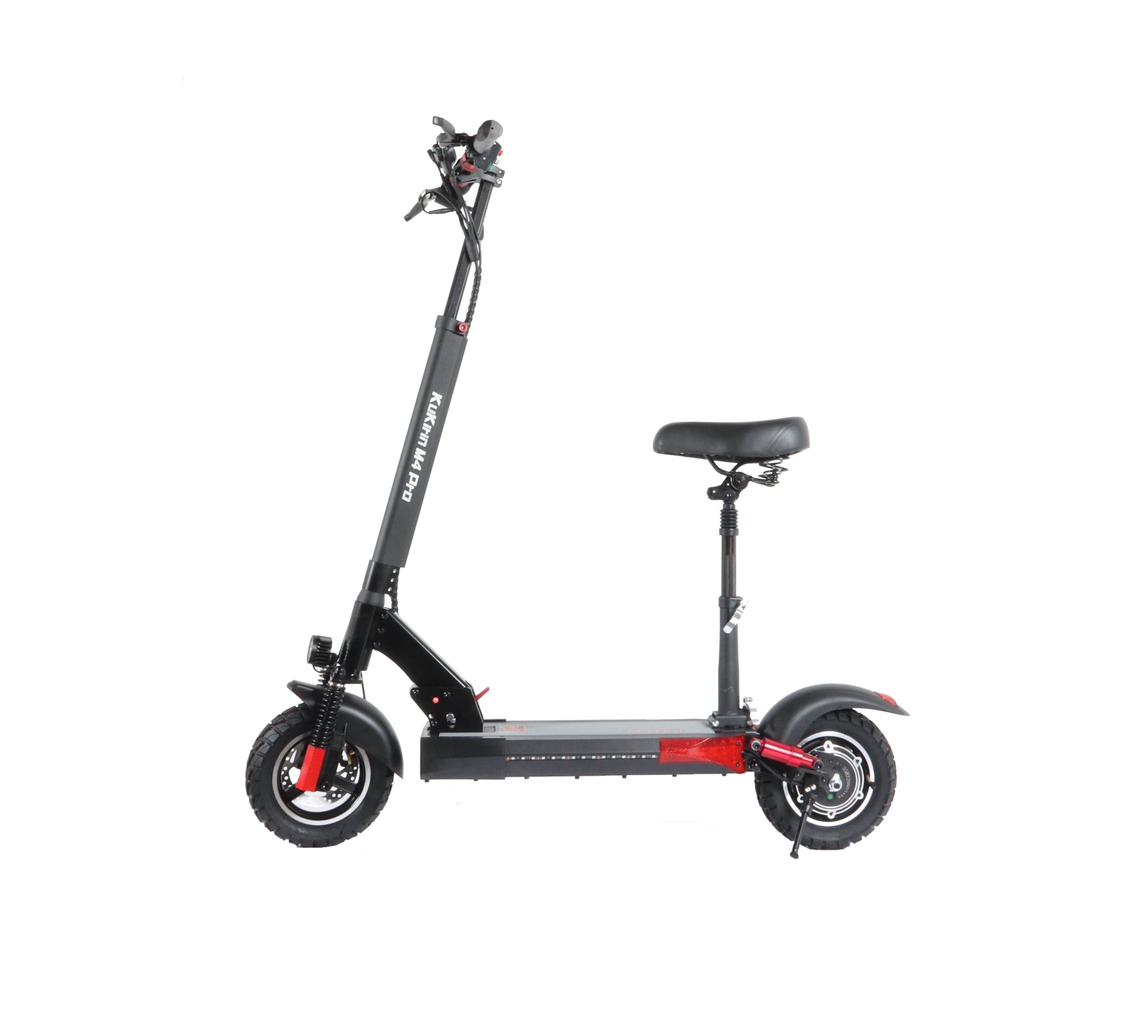 Trottinette Électrique Tout-Terrain KuKirin M4 Pro - 500W 864WH 70KM d'Autonomie Pliable-Noir