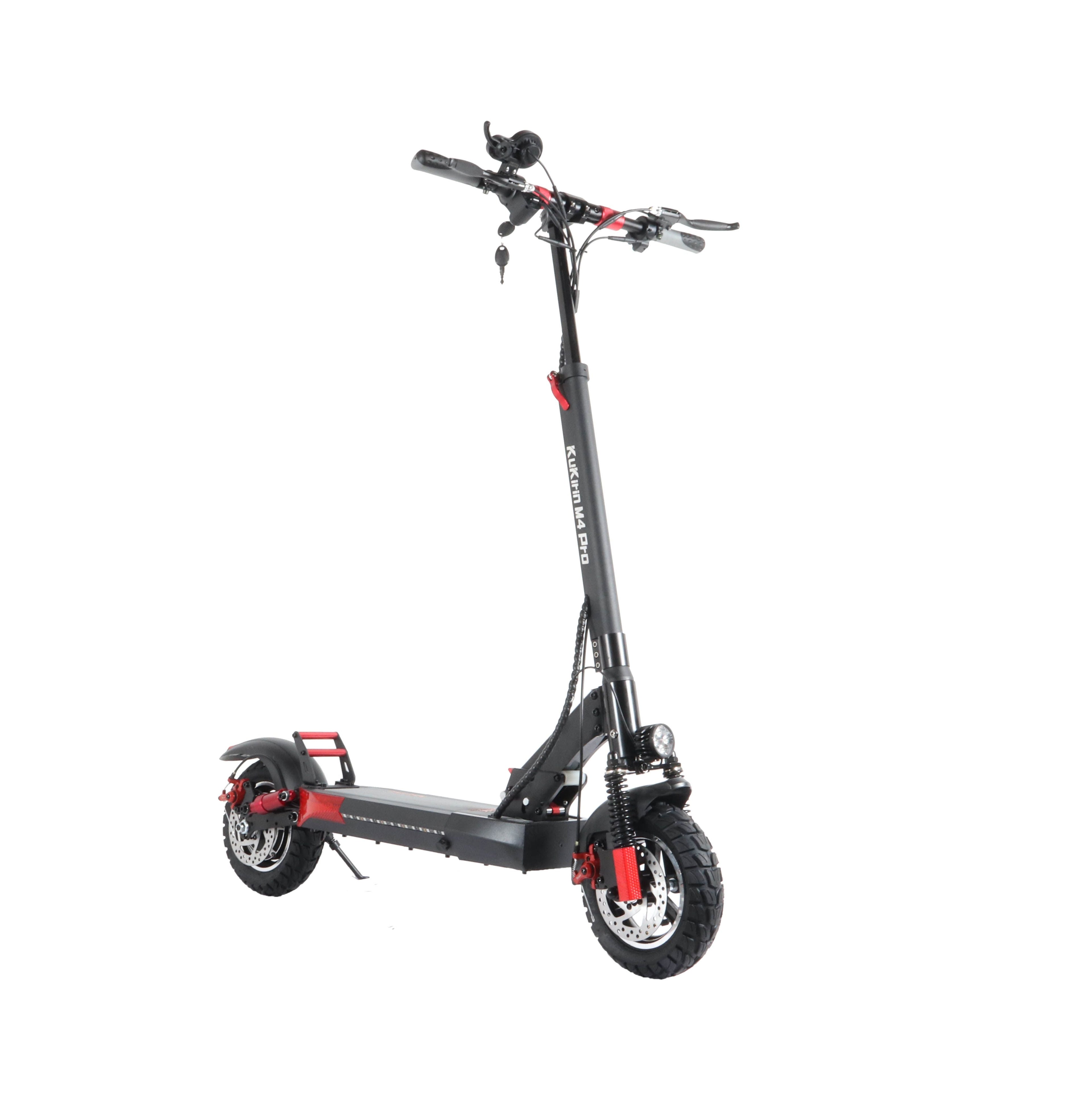 Trottinette Électrique Tout-Terrain KuKirin M4 Pro - 500W 864WH 70KM d'Autonomie Pliable-Noir