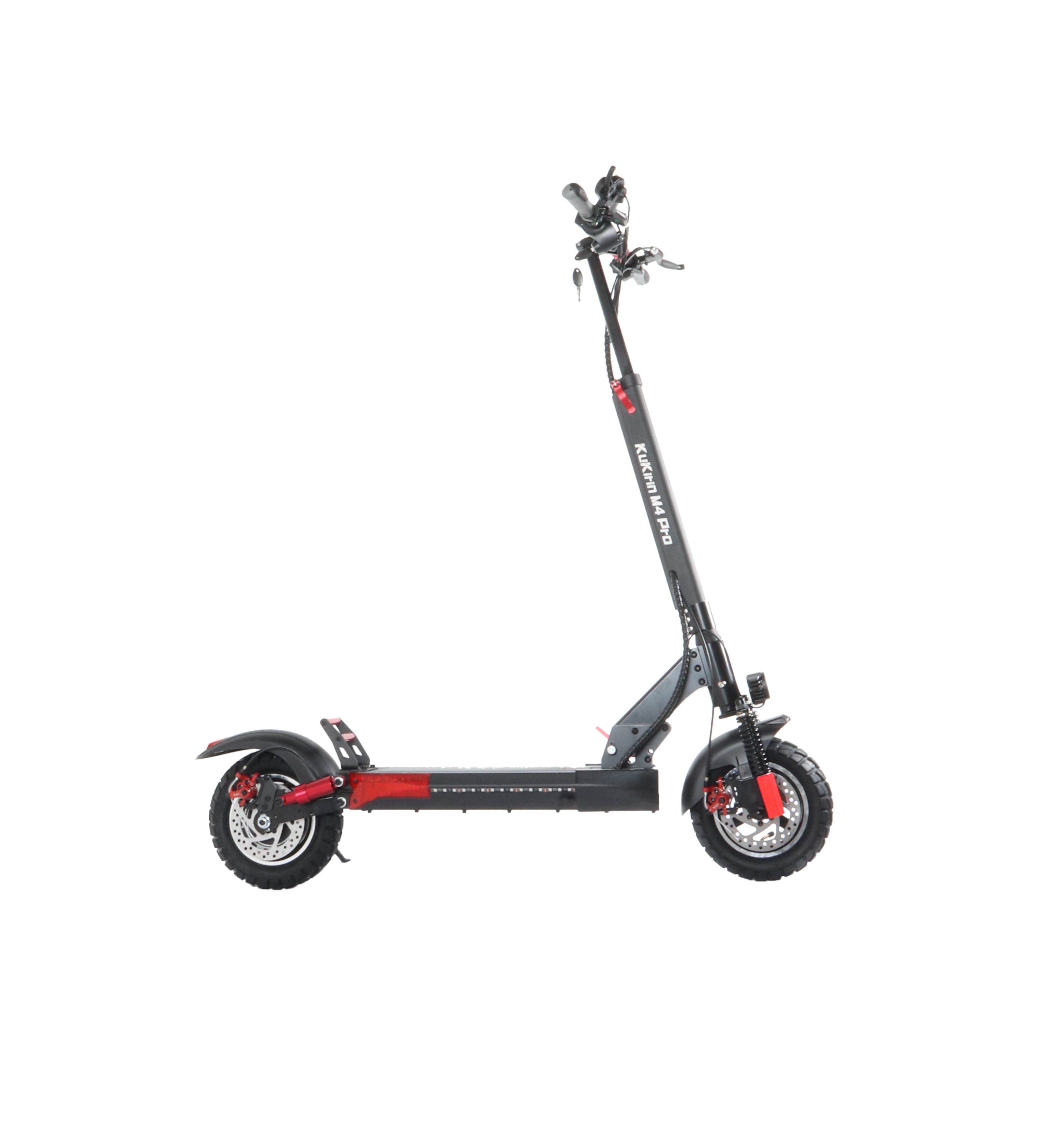 Trottinette Électrique Tout-Terrain KuKirin M4 Pro - 500W 864WH 70KM d'Autonomie Pliable-Noir