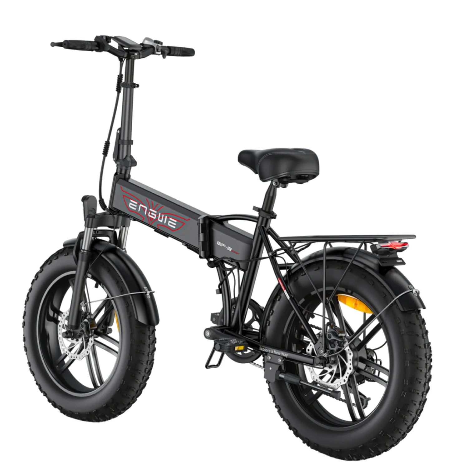 Vélo Électrique  ENGWE EP-2 BOOST - 250W Moteur Batterie 48V13AH 20 Pouces Pneus Freins à Disque Hydrauliques - Noir