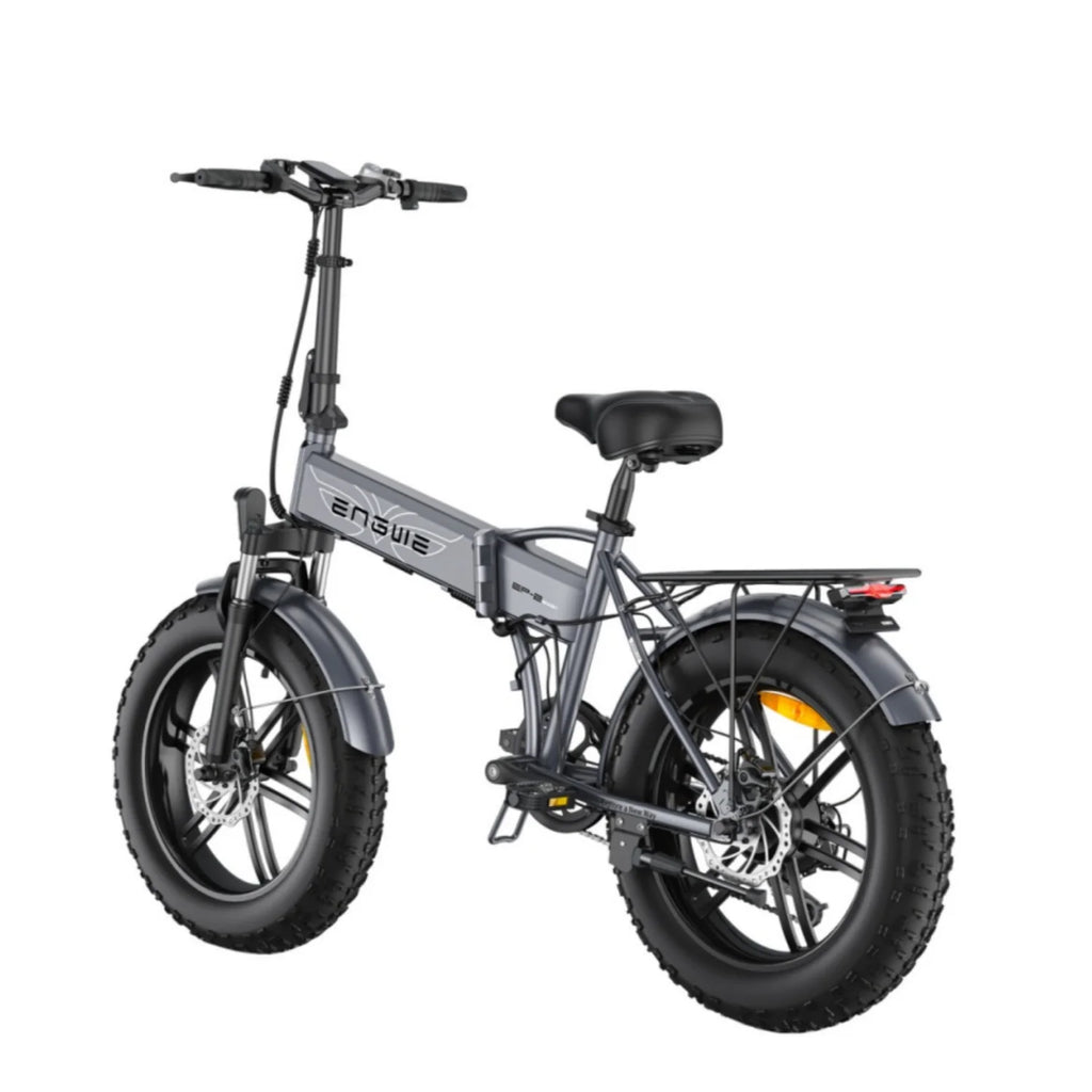 Vélo Électrique  ENGWE EP-2 BOOST - 250W Moteur Batterie 48V13AH 20 Pouces Pneus Freins à Disque Hydrauliques - Gris