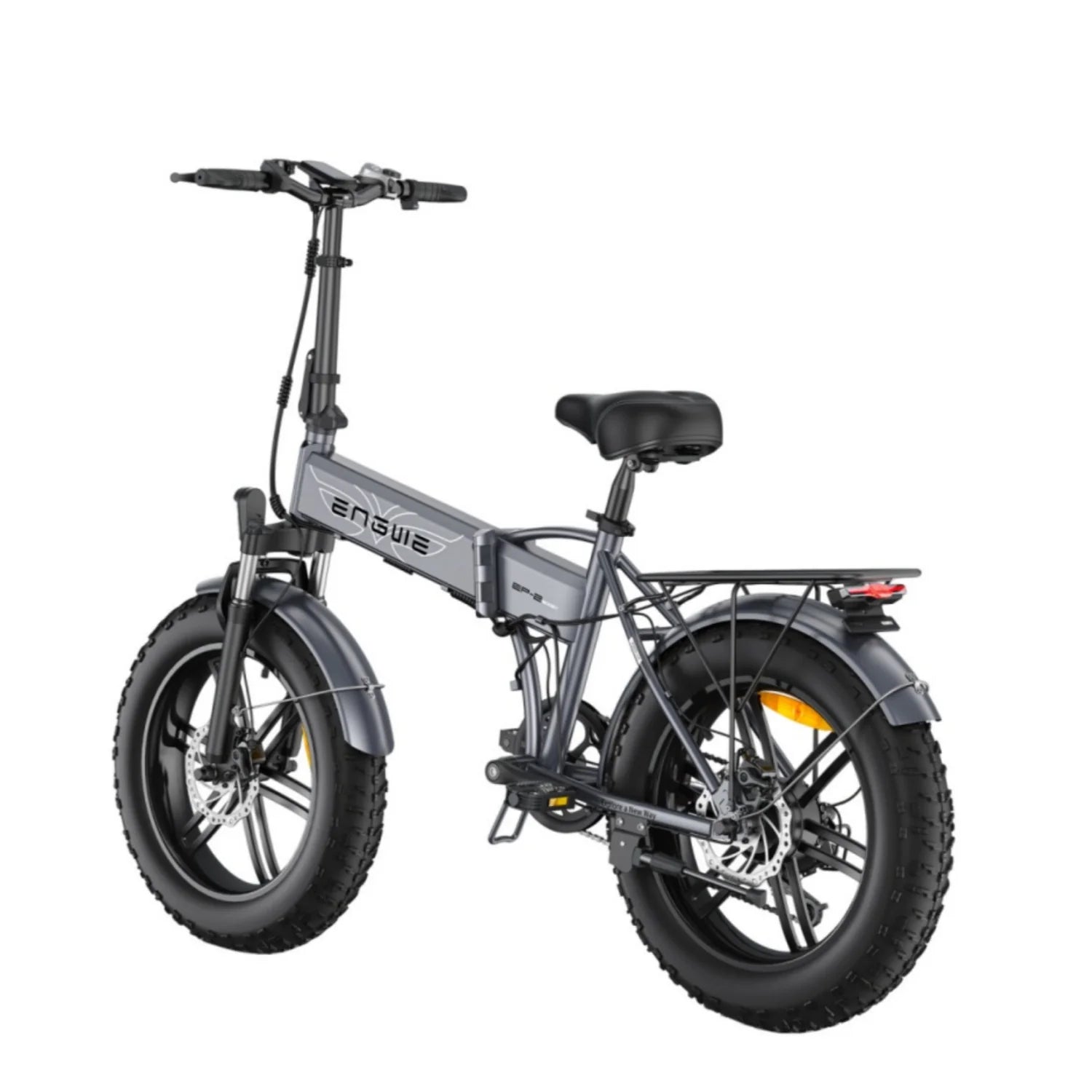 Vélo Électrique  ENGWE EP-2 BOOST - 250W Moteur Batterie 48V13AH 20 Pouces Pneus Freins à Disque Hydrauliques - Gris