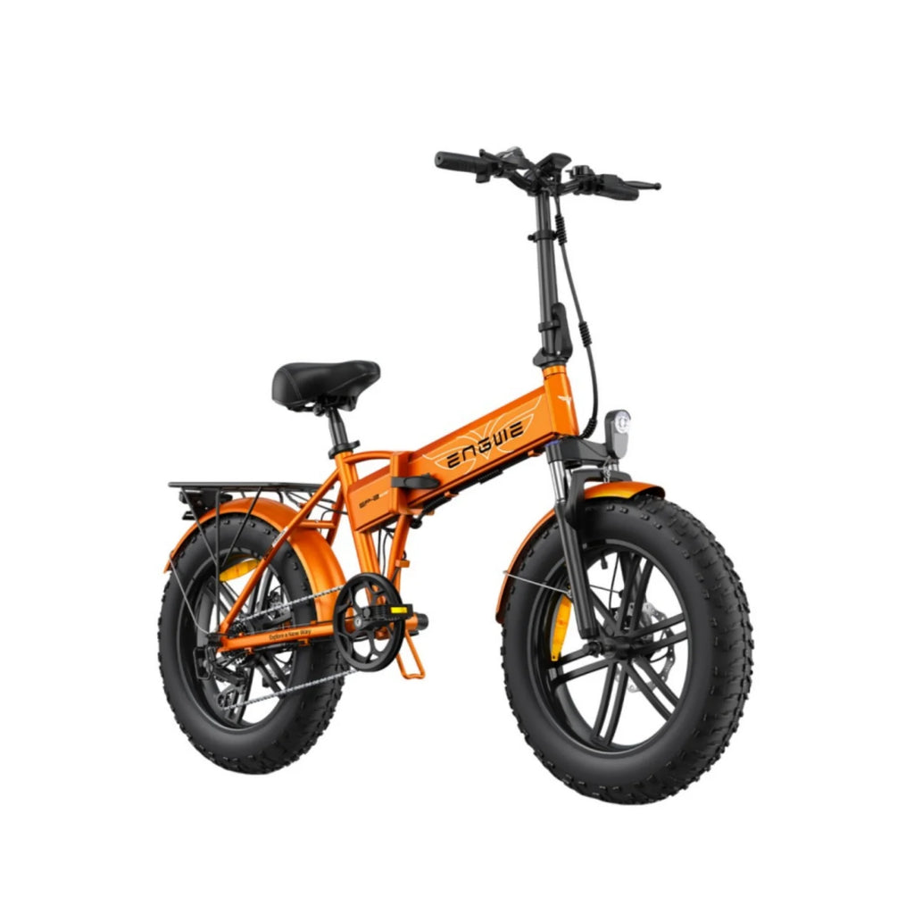 Vélo Électrique  ENGWE EP-2 BOOST - 250W Moteur Batterie 48V13AH 20 Pouces Pneus Freins à Disque Hydrauliques - Orange