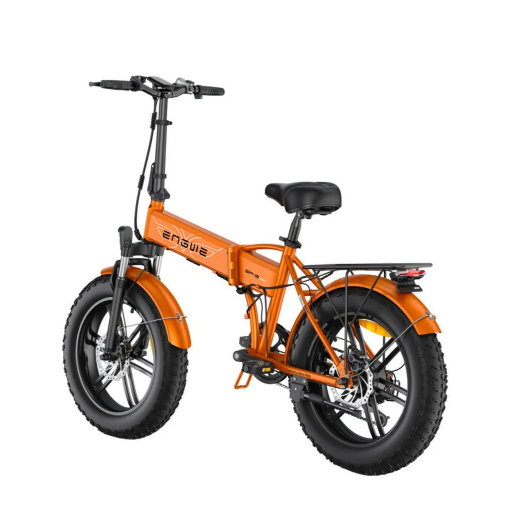 Vélo Électrique  ENGWE EP-2 BOOST - 250W Moteur Batterie 48V13AH 20 Pouces Pneus Freins à Disque Hydrauliques - Orange