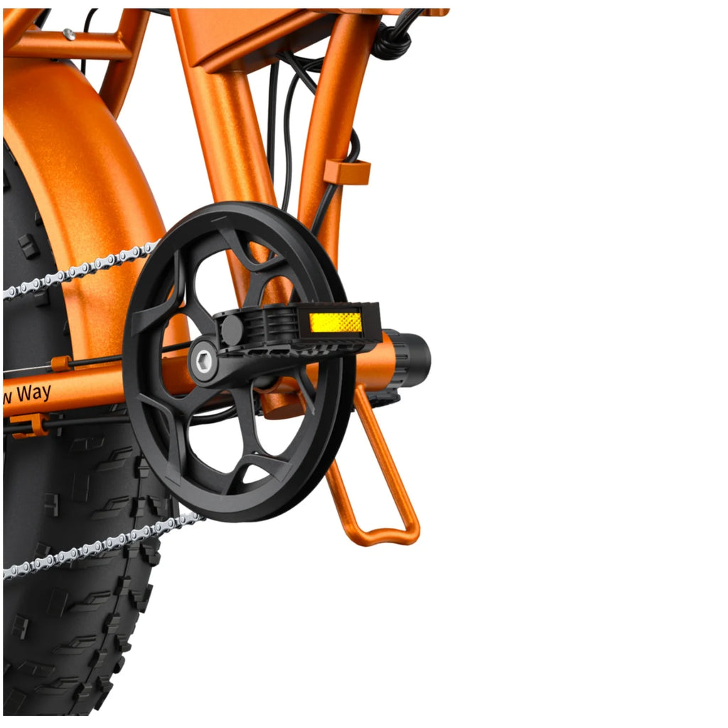 Vélo Électrique  ENGWE EP-2 BOOST - 250W Moteur Batterie 48V13AH 20 Pouces Pneus Freins à Disque Hydrauliques - Orange