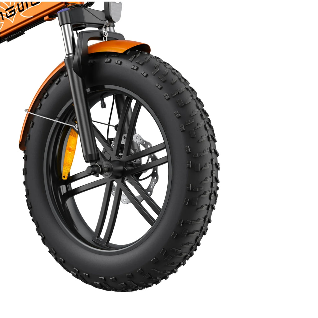 Vélo Électrique  ENGWE EP-2 BOOST - 250W Moteur Batterie 48V13AH 20 Pouces Pneus Freins à Disque Hydrauliques - Orange