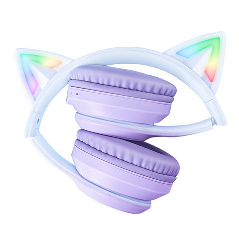 ONIKUMA B90 Casque Gaming RGB Micro Haute Sensibilité - Violet Dégradé