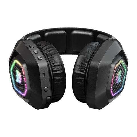 ONIKUMA B100 Casque Gaming RGB Micro Haute Sensibilité Réglable - Noir