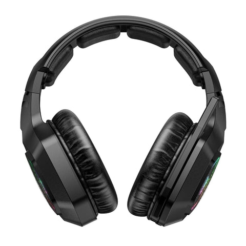 ONIKUMA B100 Casque Gaming RGB Micro Haute Sensibilité Réglable - Noir