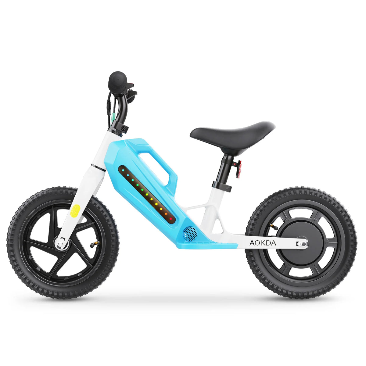 AOKDA AO-K8 Vélo d’Équilibre Électrique Pour Enfants - Moteur 180W Batterie 21.6V5.2AH - Bleu