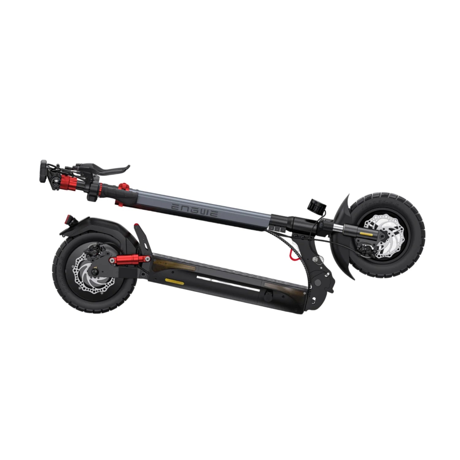 Trottinette Électrique ENGWE Y600S - Moteur 500W, Pneus De 10 Pouces Batterie 48V18AH Freins à Disque - Rouge