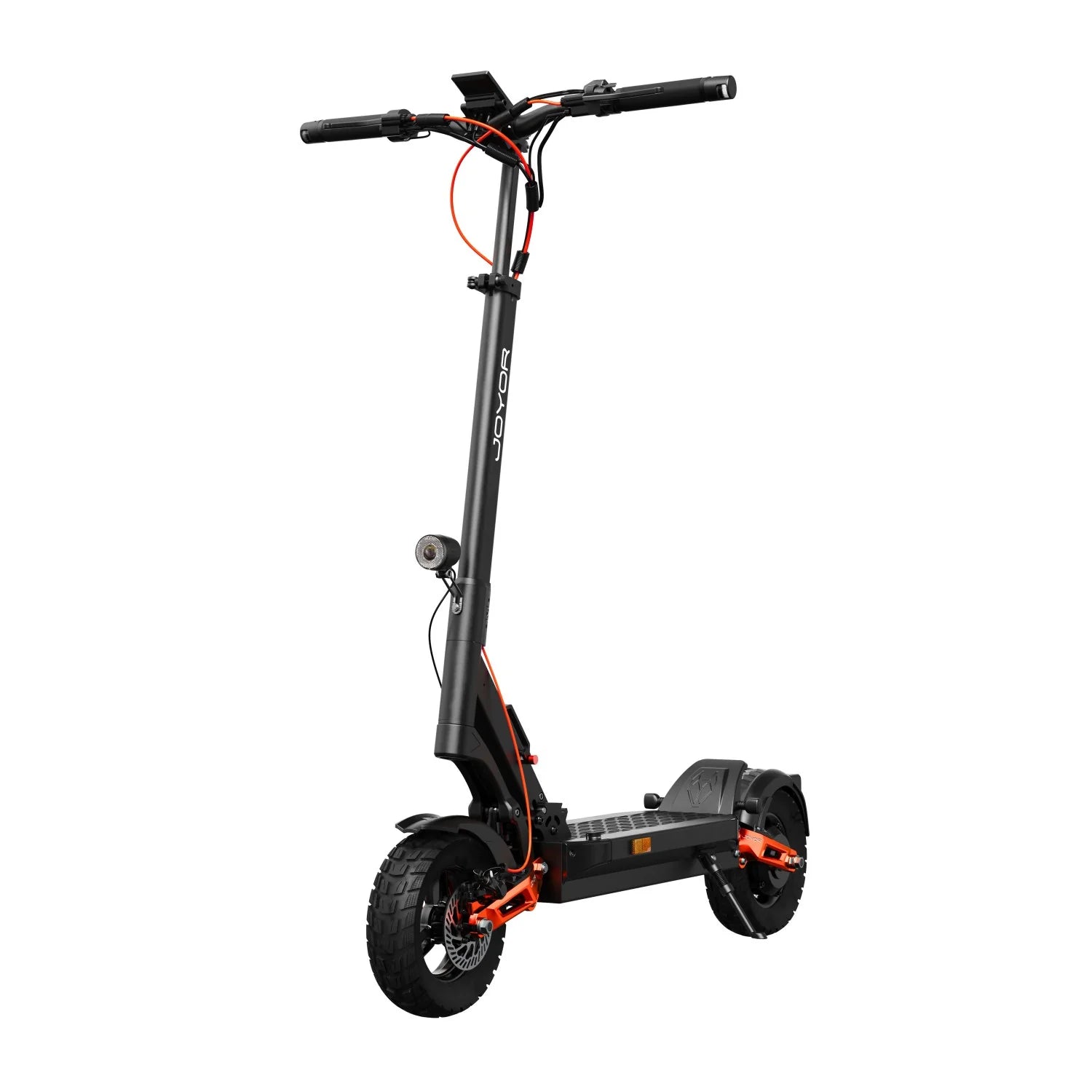 Trottinette Électrique JOYOR T6E PRO Certification ABE - Moteur 500W Batterie 48V26AH Pliable tout-terrain 10 pouces freins mécaniques - Noir