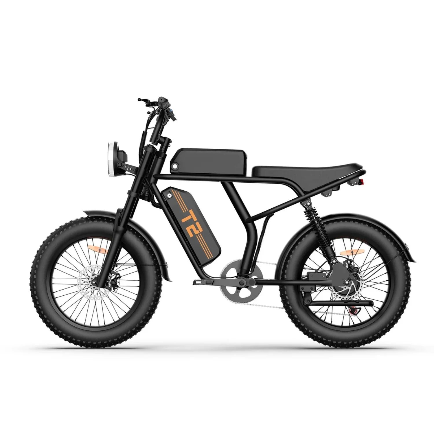 URLIFE T2 Vélo Électrique - Moteur 250W Batterie 48V 15.6Ah Pédalier assisté Freins à disque - NoirFreins à disque - Noir