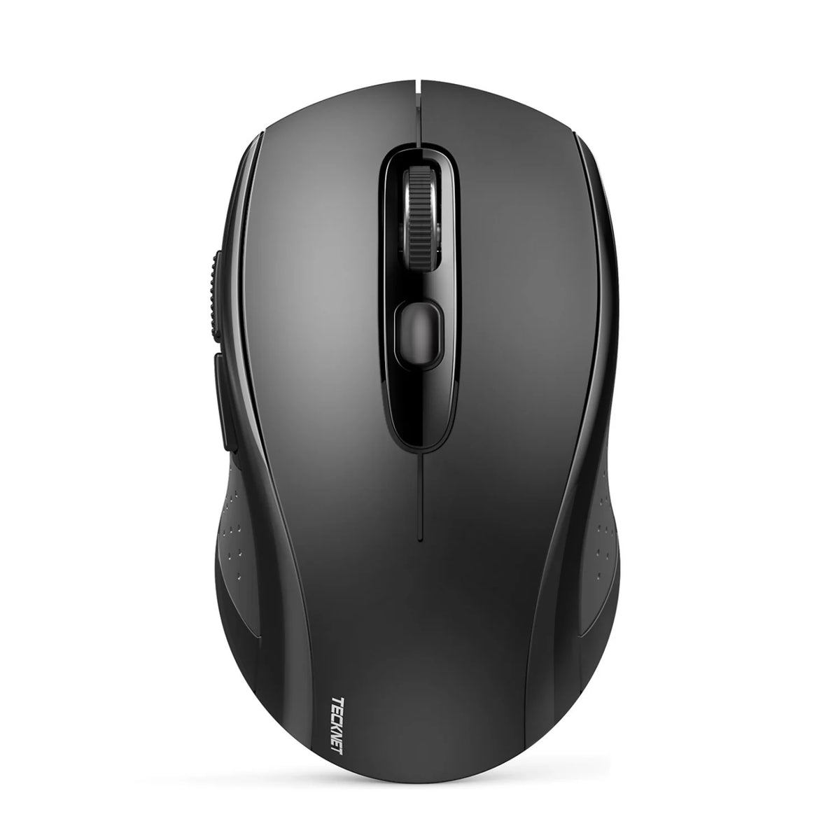 TECKNET EWM01832 Souris Sans Fil Ergonomique - 6 DPI USB/Bluetooth Silencieuse - Noir