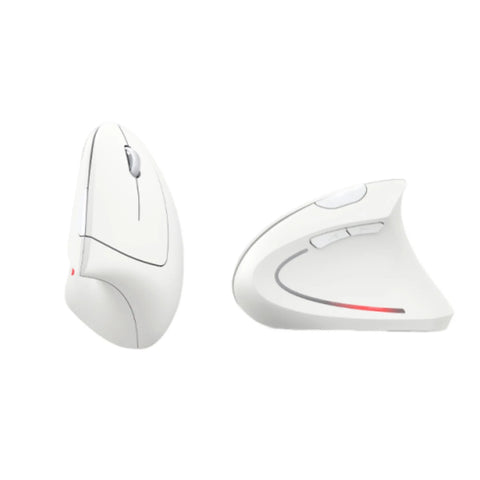 TECKNET TK-MS007 Souris Sans Fil Ergonomique Silencieuse - 6 DPI -Blanc