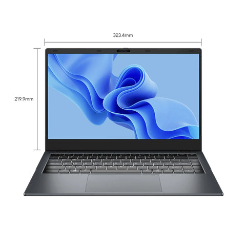 CHUWI GemiBook XPro Ordinateur Portable - Processeur Intel N150 Écran 14.1" 16+512Go Windows 11 Home - Gris