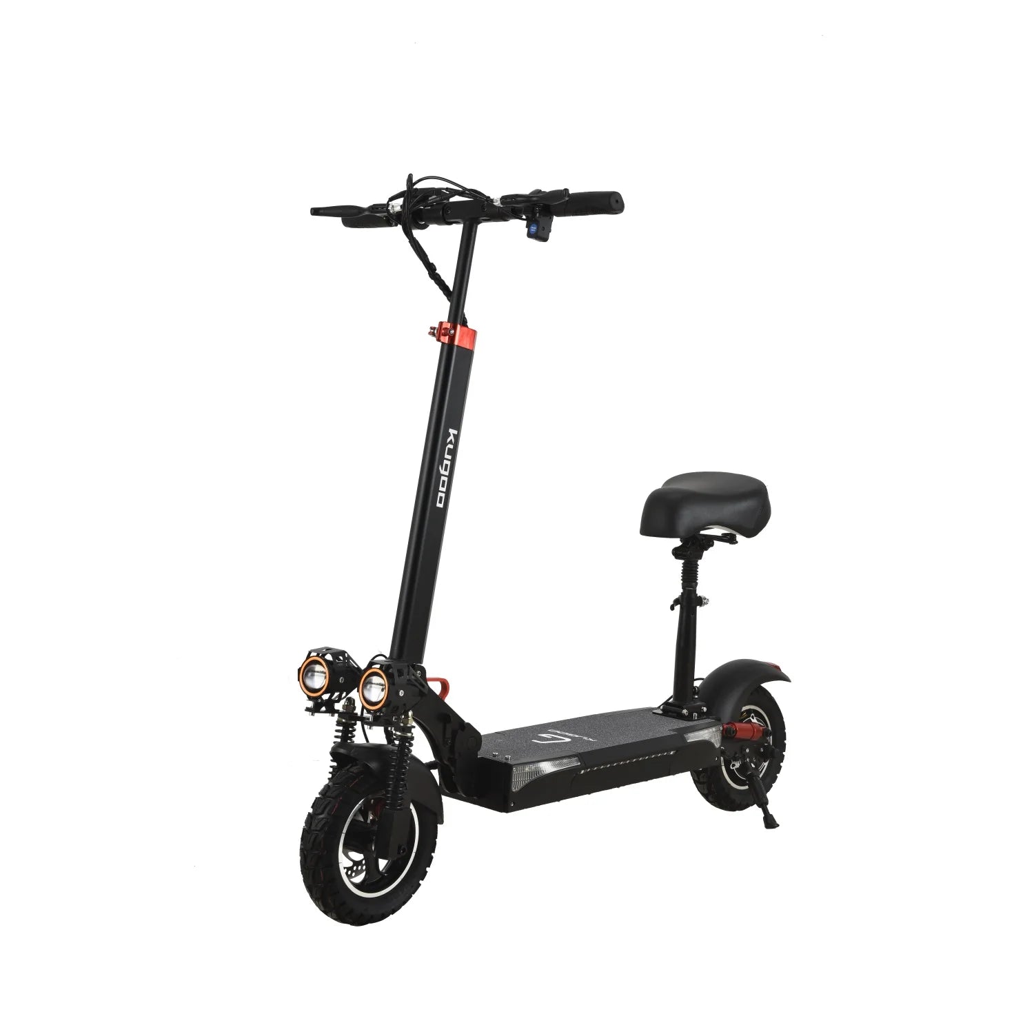 KUGOO M4 PRO Trottinette Électrique - 500W Pneus de 10 pouces Sièges Amovibles Pliable - Noir