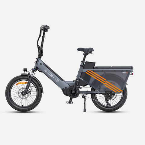 Vélo Électrique  ENGWE LE20 EU - Pneus 20 Pouces 250W Moteur 48V19.2AH Cellule Unique Batterie Freins Hydrauliques - Gris