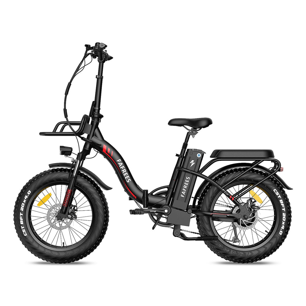 Vélo électrique FAFREES F20 Max 500W - Autonomie 110 km - Freins à disque - Noir