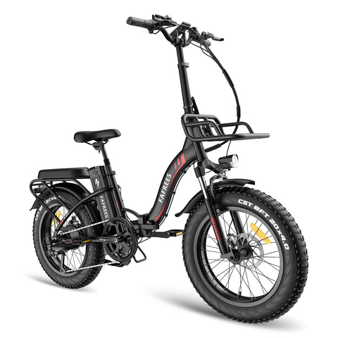 Vélo électrique FAFREES F20 Max 500W - Autonomie 110 km - Freins à disque - Noir