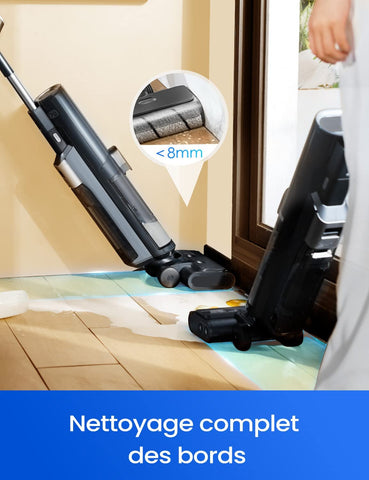 Aspirateur sans fil Proscenic F20 150W, 15000Pa | Eau et poussière | Filtre HEPA