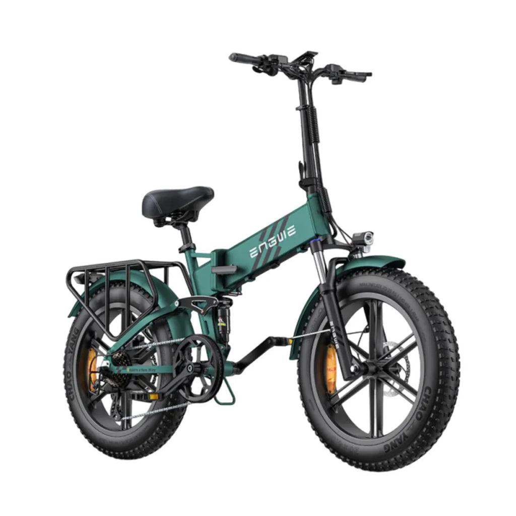 Vélo Électrique ENGWE ENGINE PRO 2.0 - Suspension Complète 750W Moteur 48V16AH Batterie  Shimano 8 Vitesses - Vert
