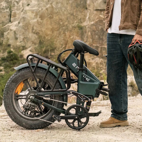 Vélo Électrique ENGWE ENGINE PRO 2.0 - Suspension Complète 750W Moteur 48V16AH Batterie  Shimano 8 Vitesses - Vert