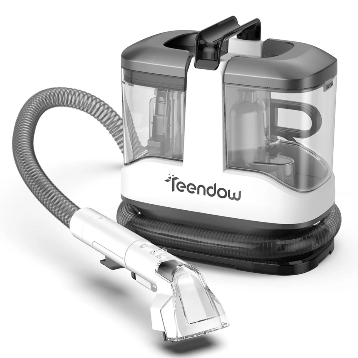 Teendow C3 Aspirateur Sans - Fil Eau et Poussière 450W 15KPA Filtre HEPA 1000ml 550ml - Gris
