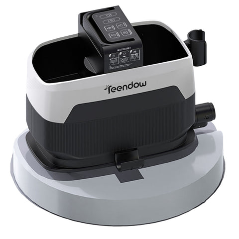Teendow C6 MAX 1650W Nettoyeur Tissus - 12000Pa 1250±50 Eau Propre 950±50 Déchets Réservoir 5.5kg - Noir