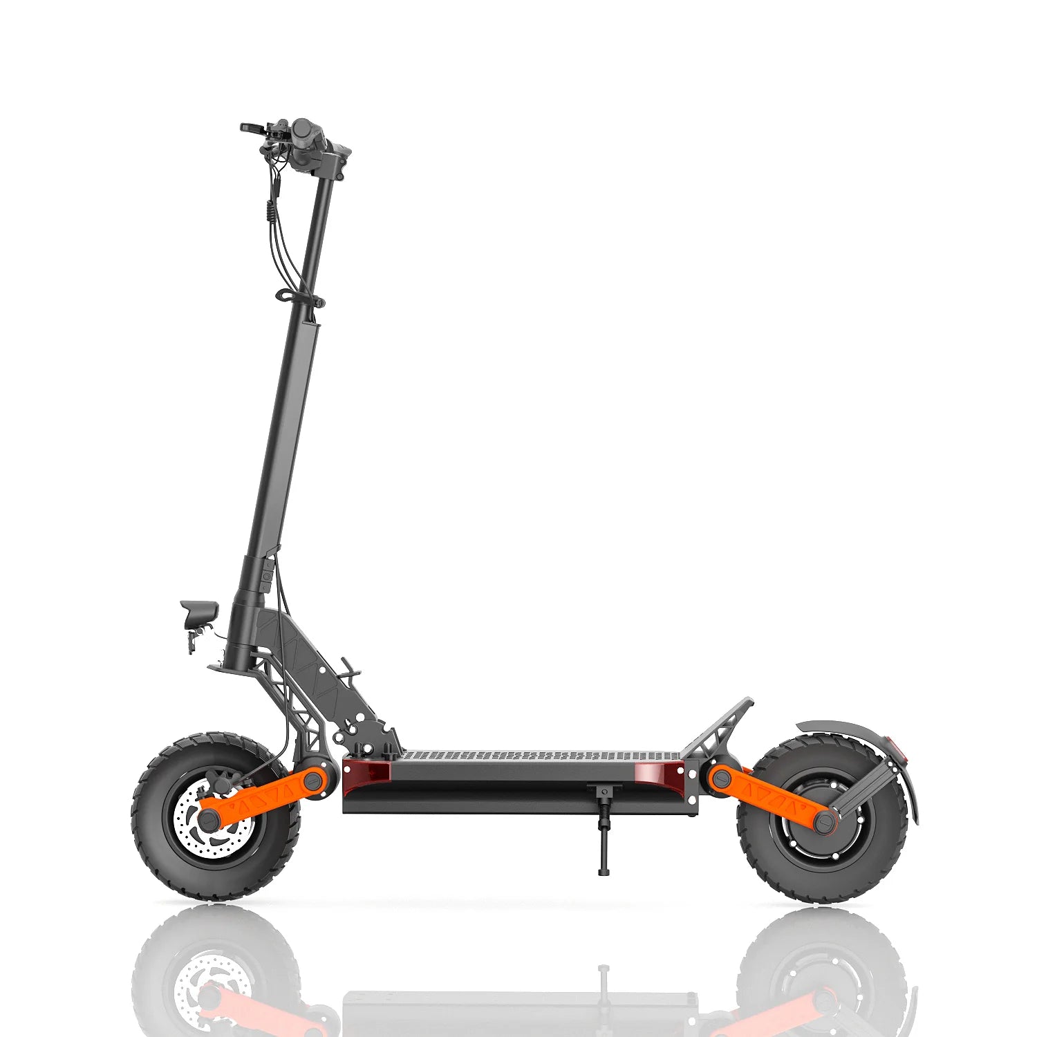 JOYOR S10-S-Z Pliable avec fonction clignotant Trottinette électrique - Moteur 1000W*2 Batterie 60V18AH Pneus de 10 Pouces - Noir