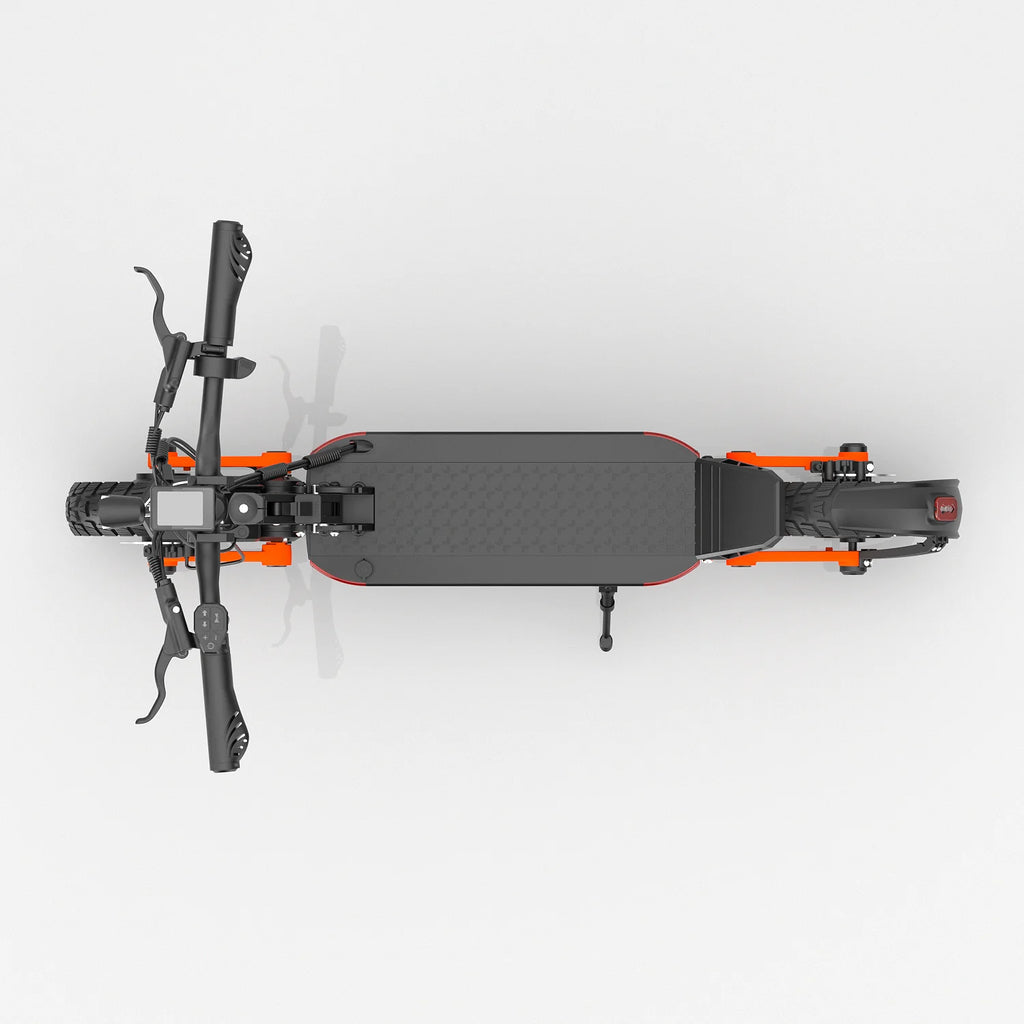 JOYOR S8-S-Z Pliable Dual Motors Trottinette électrique - Moteur 600W*2 Batterie 48V26AH Pneus de 10 Pouces - Noir