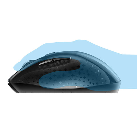 TECKNET EWM01002 Souris Sans Fil Ergonomique - 6 DPI Clic Silencieux - USB - Gris