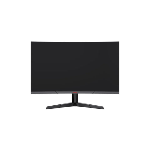 KOORUI 24E6CA Écran PC Jeu - 24 pouces R1500 Courbe Résolution Full HD Fréquence Rafraîchissement 180Hz Réponse 1MS Dalle VA - Rouge Noir