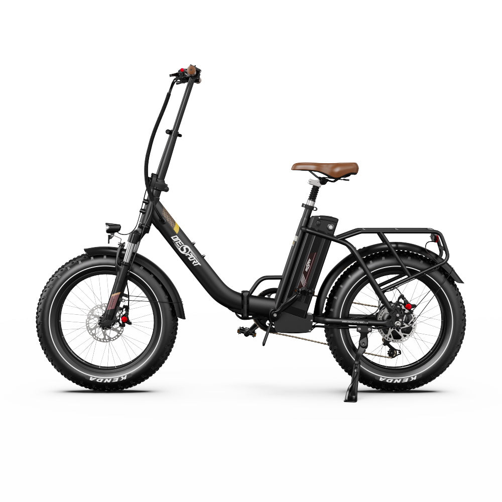 Vélo Électrique ONESPORT OT16 MAX - Moteur 500W Batterie 48V18AH Pneus De 20 Pouces Freins à Disque – Noir