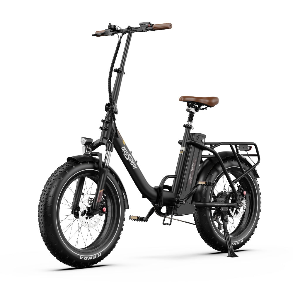 Vélo Électrique ONESPORT OT16 MAX - Moteur 500W Batterie 48V18AH Pneus De 20 Pouces Freins à Disque – Noir