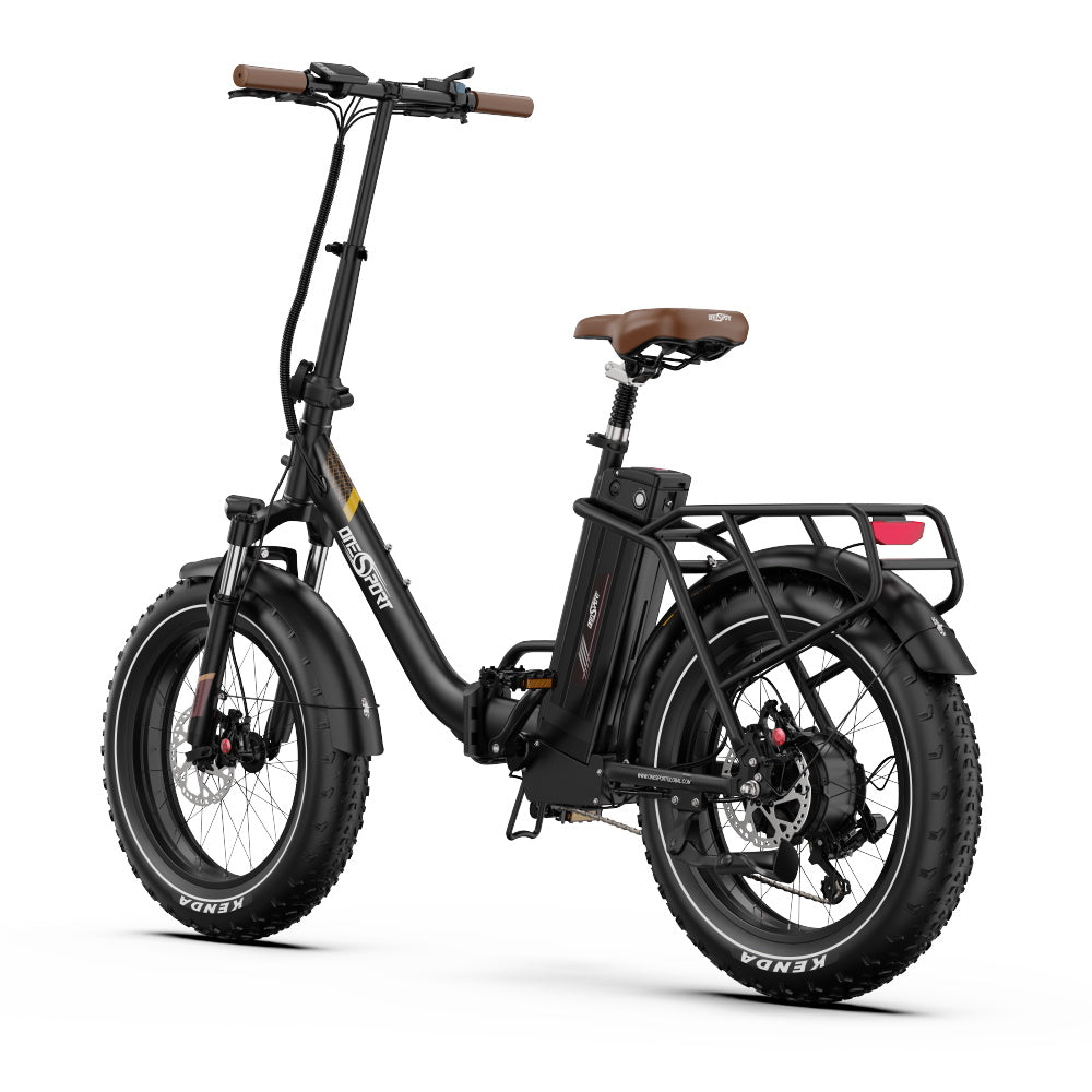 Vélo Électrique ONESPORT OT16 MAX - Moteur 500W Batterie 48V18AH Pneus De 20 Pouces Freins à Disque – Noir